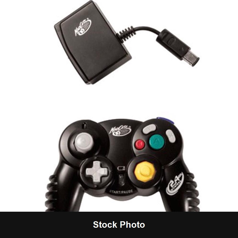 Mad Catz MicroCon Wireless Controller (Gamecube) - Nintendo Accessories