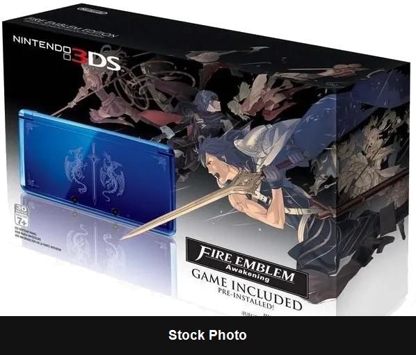 Nintendo 3DS Blue Fire Emblem Awakening Limited Edition - Console