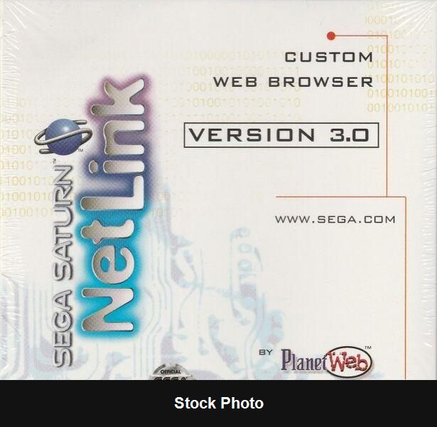 NetLink Custom Web Browser Version 3.0 - Sega Saturn