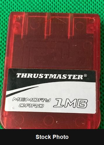 Thrustmaster Memory Card 1MB (PlayStation) - PlayStation Accessories