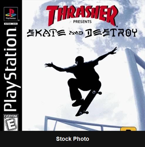 Thrasher Skate and Destroy - PlayStation