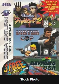 Saturn 3 Pack - Sega Saturn