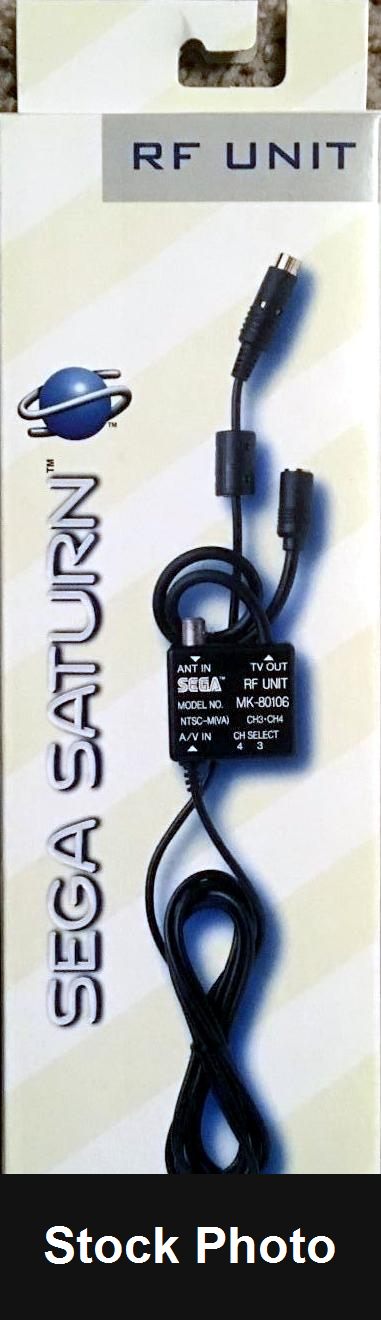 RF Unit (Sega Saturn) - Sega Accessories