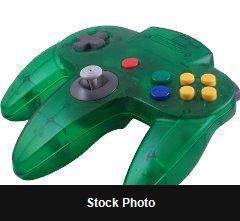 Jungle Green Controller (Nintendo 64) - Nintendo Accessories