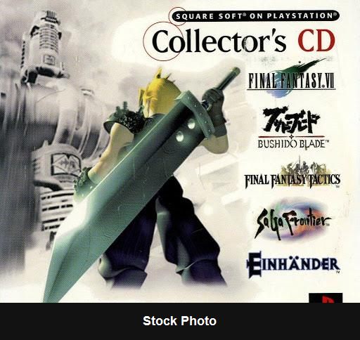 SquareSoft On Playstation Collector's CD - PlayStation