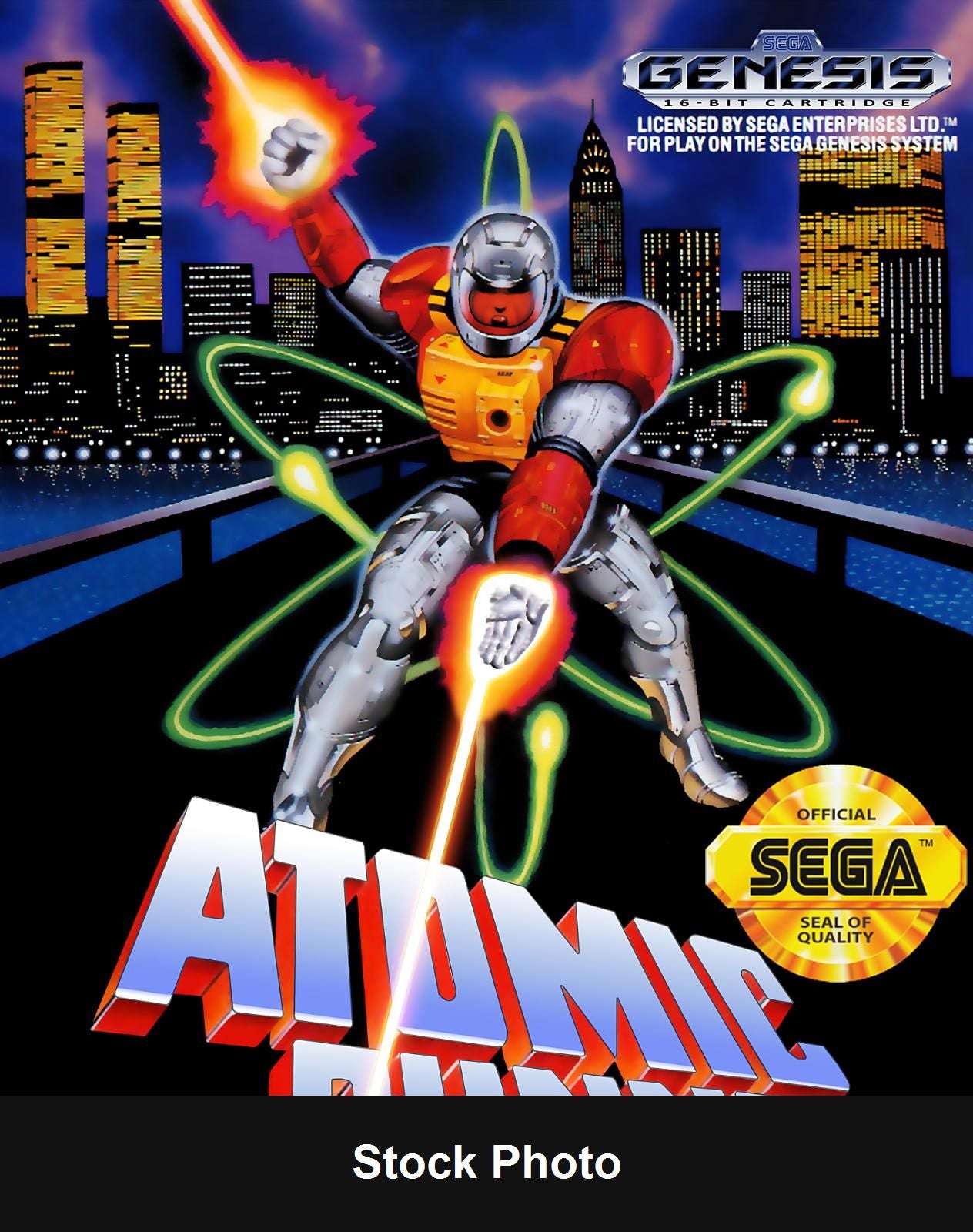 Atomic Runner - Sega Genesis