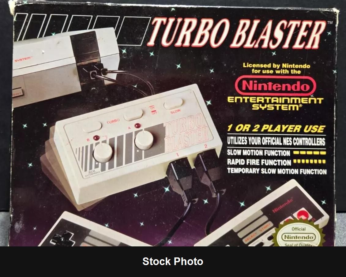 Turbo Blaster (NES) - Nintendo Accessories