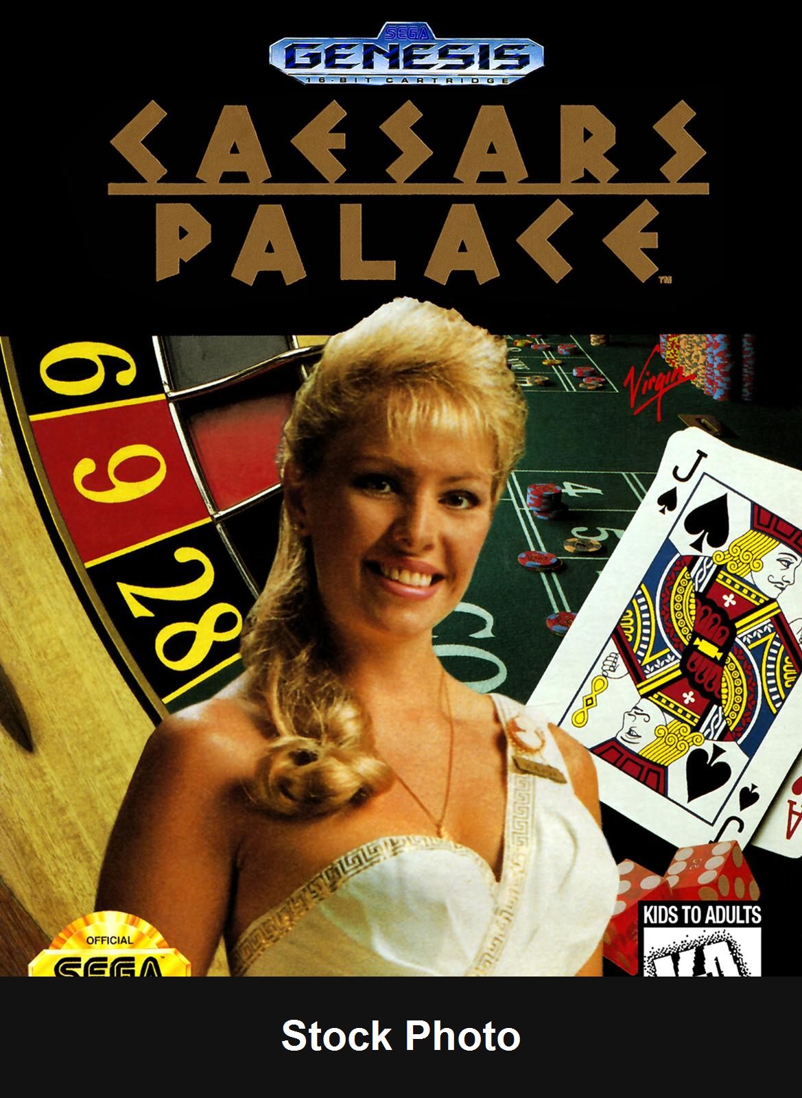Caesar's Palace - Sega Genesis
