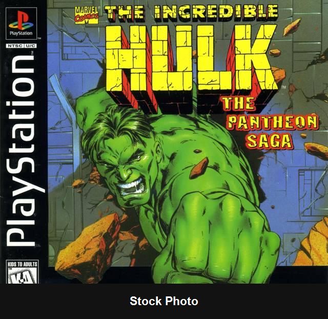 Incredible Hulk The Pantheon Saga - PlayStation