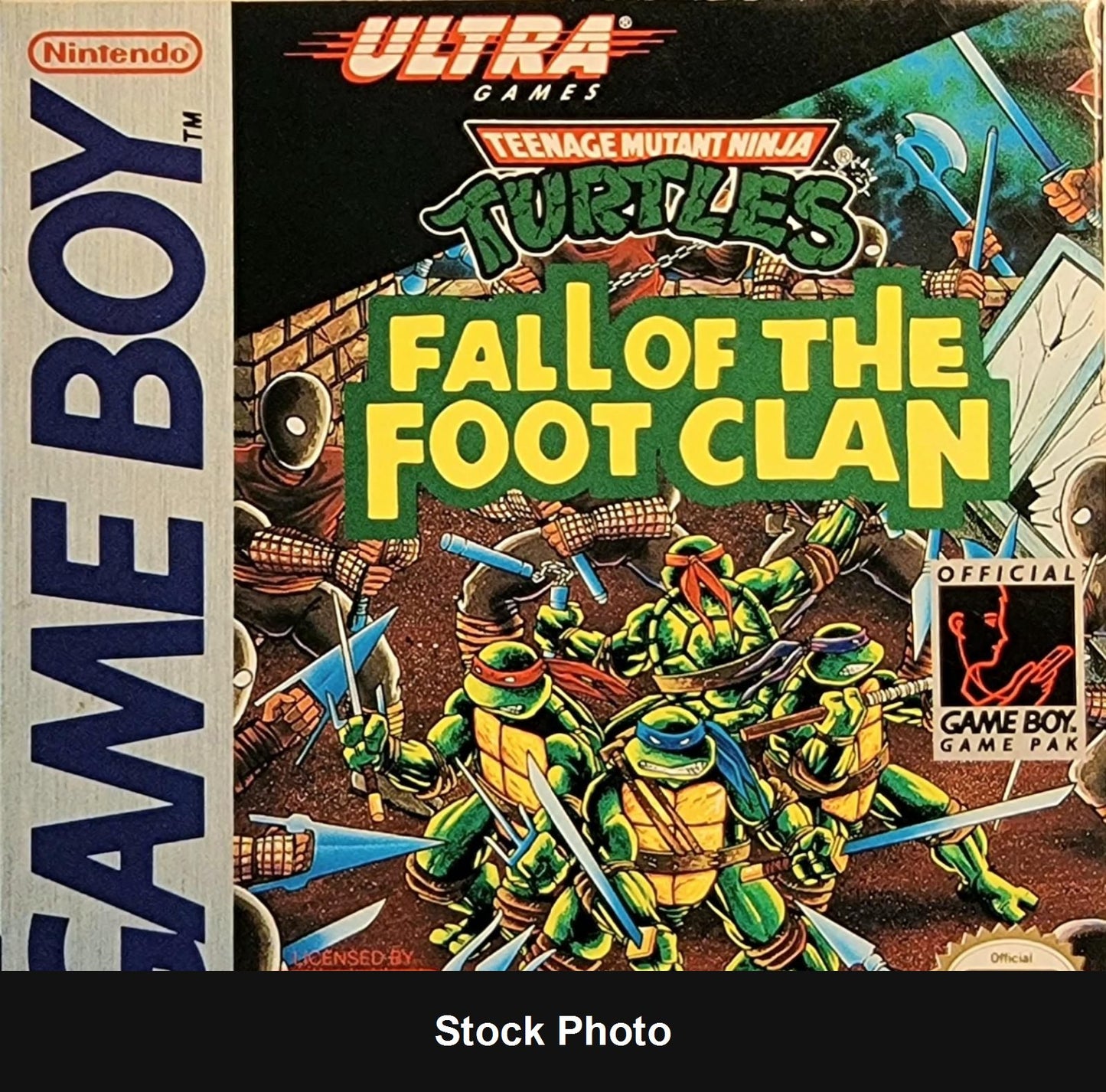 Teenage Mutant Ninja Turtles Fall of the Foot Clan - Game Boy