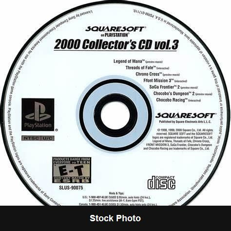 Squaresoft on Playstation 2000 Collector's CD Vol. 3 - PlayStation