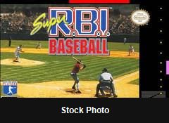 Super RBI Baseball - Super Nintendo