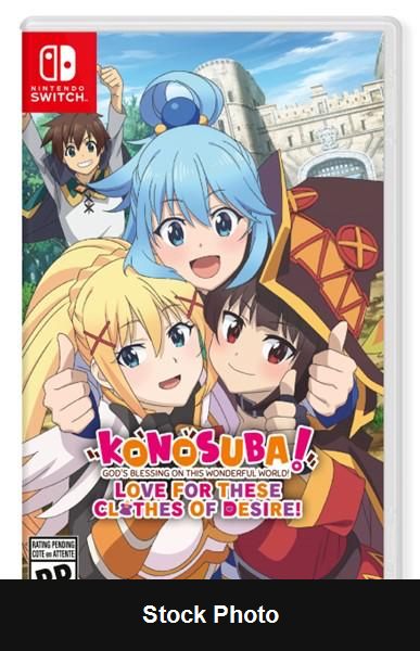 Konosuba: God's Blessing on This Wonderful World! Love for These Clothes of Desire - Nintendo Switch