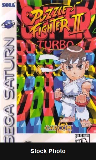 Super Puzzle Fighter II Turbo - Sega Saturn