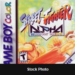 Street Fighter Alpha Warriors' Dreams - Game Boy Color