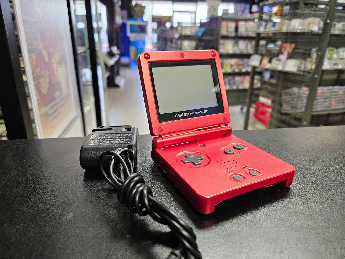 Flame Red Game Boy Advance SP - Console