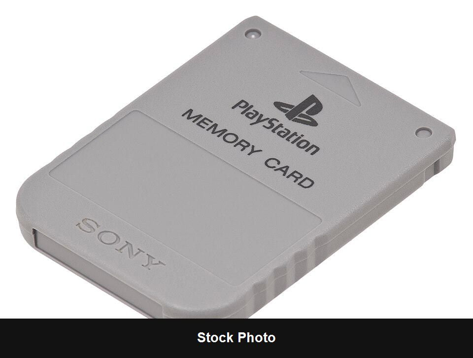 PS1 Memory Card (PlayStation) - PlayStation Accessories
