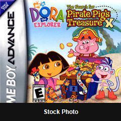 Dora the Explorer: The Hunt for Pirate Pig's Treasure - Game Boy Advance