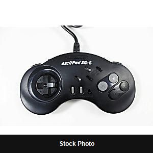 asciiPad SG-6 (Sega Genesis) - Sega Accessories