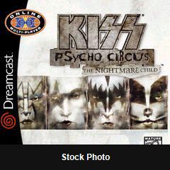 KISS Psycho Circus The Nightmare Child - Sega Dreamcast
