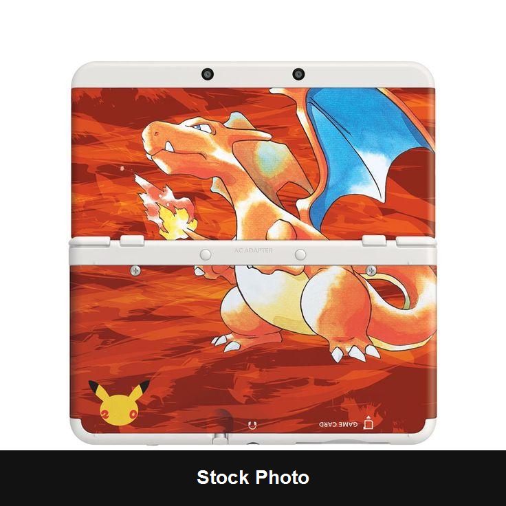 Pokemon Red 3DS Cover Plate - Nintendo 3DS