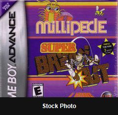 Millipede / Super Breakout / Lunar Lander - Game Boy Advance