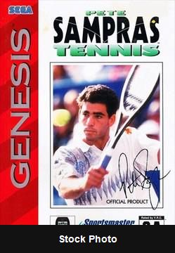Pete Sampras Tennis - Sega Genesis