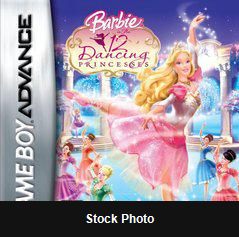Barbie in The 12 Dancing Princesses - Game Boy Advance