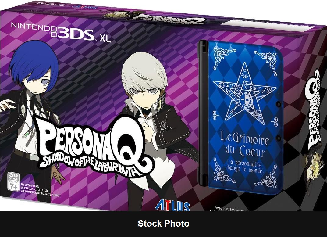 Nintendo 3DS XL Persona Q Shadow of Labyrinth Velvet Model - Console