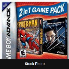 Spiderman Mysterio's Menace / X-2 Wolverines Revenge - Game Boy Advance