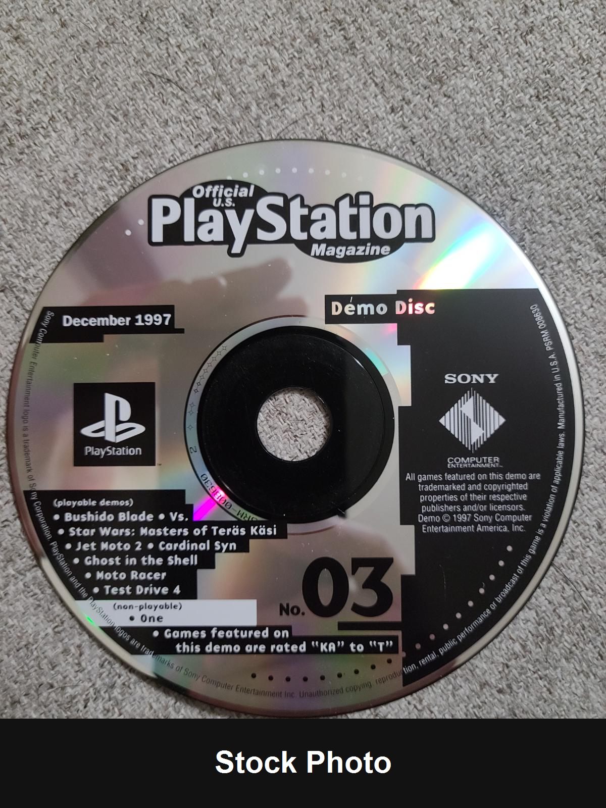 Playstation Magazine Issue 03 - PlayStation