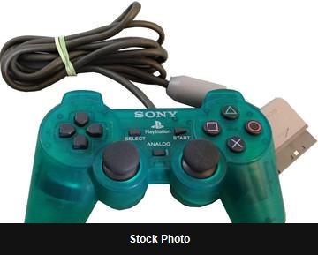 Clear Green Dual Shock Controller (PlayStation) - PlayStation Accessories