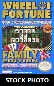Wheel of Fortune Family Edition - NES
