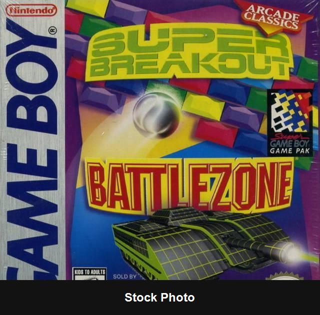 Arcade Classic: Super Breakout and Battlezone - Game Boy