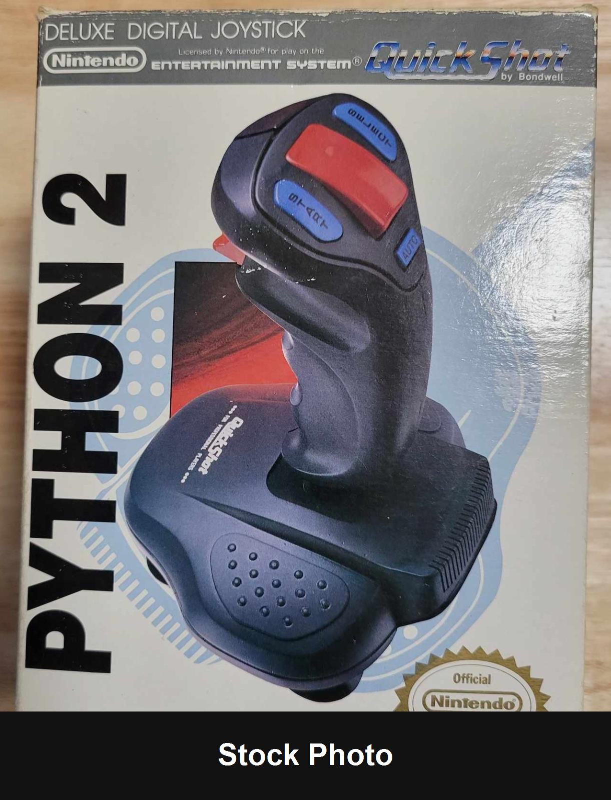 Quick Shot Python 2 Deluxe Digital Joystick (NES) - Nintendo Accessories