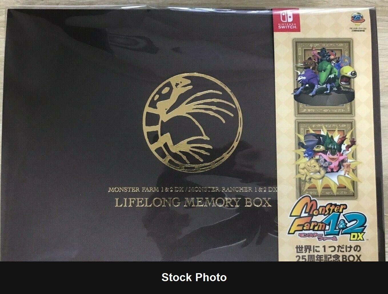 Monster Farm 1 & 2 DX 25th Anniversary Lifelong Memory Box - Nintendo Switch