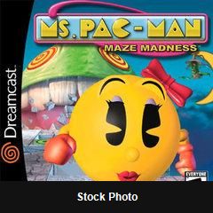 Ms. Pac-Man Maze Madness - Sega Dreamcast