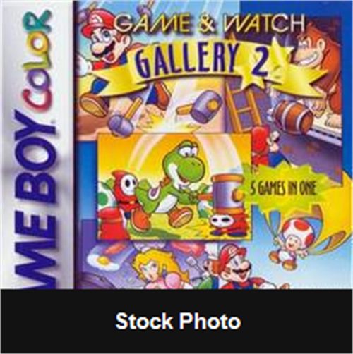 Game and Watch Gallery 2 - Game Boy Color