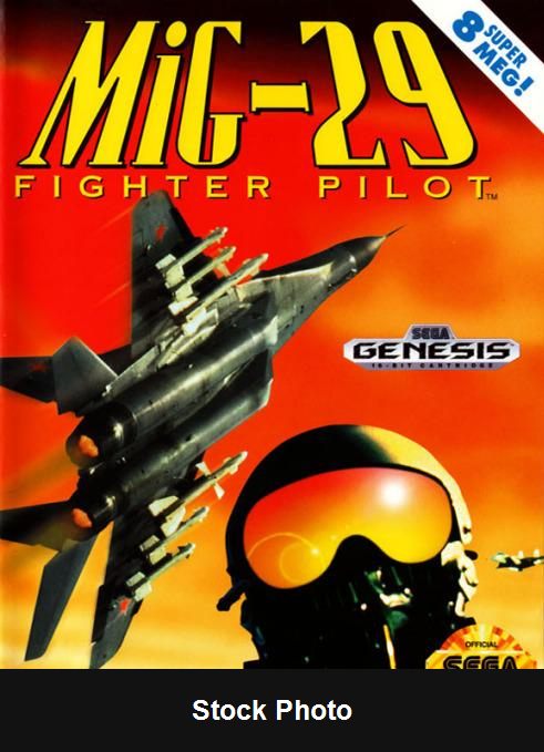 MiG-29: Fighter Pilot - Sega Genesis