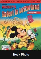 Mickey's Safari in Letterland - NES