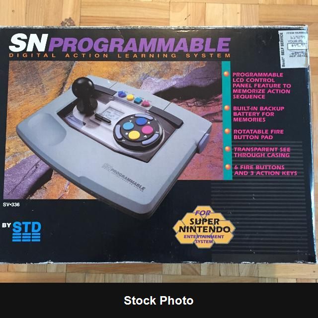 SN Programmable Game Pad Super Nintendo Model SV-336 (Super Nintendo) - Nintendo Accessories