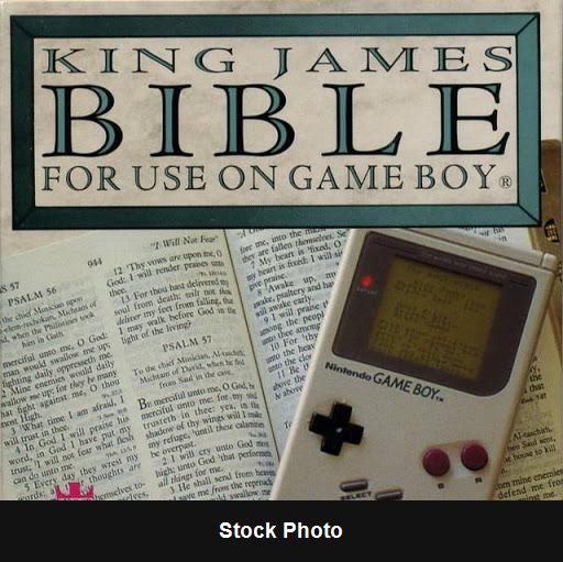 King James Bible - Game Boy
