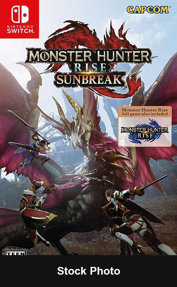 Monster Hunter Rise Sunbreak - Nintendo Switch