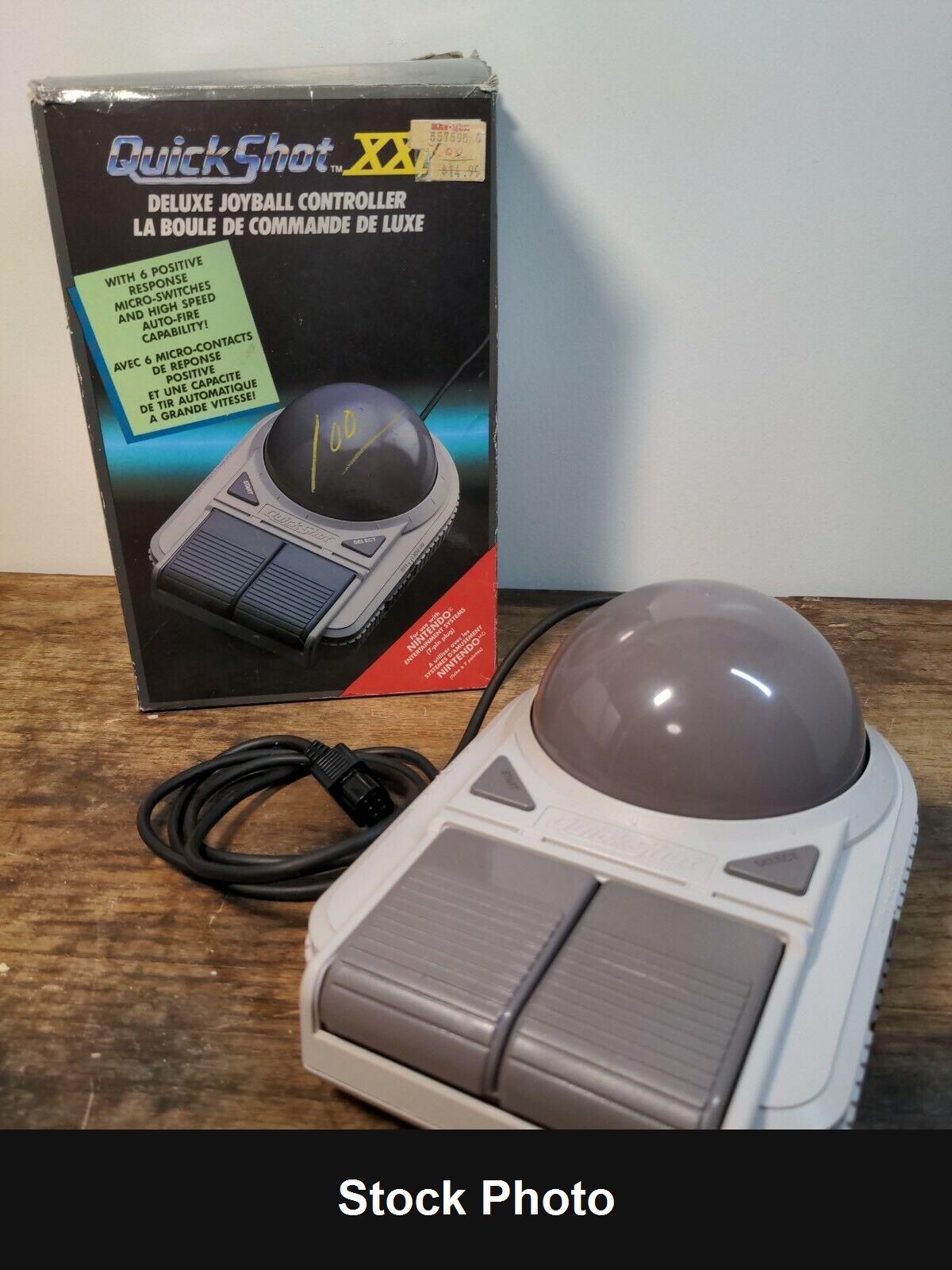 Quickshot Joyball Controller (NES) - Nintendo Accessories