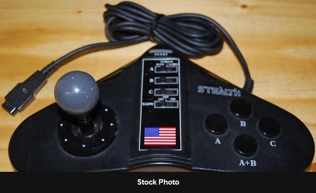 Sega Stealth Joystick (Sega Genesis) - Sega Accessories