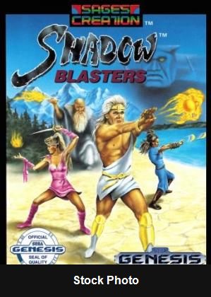 Shadow Blasters - Sega Genesis