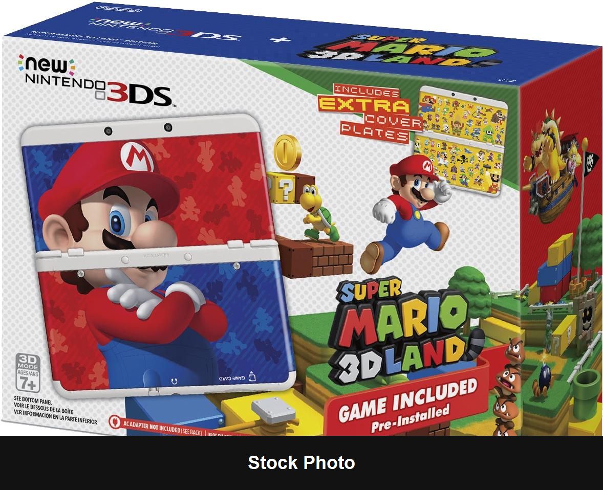 New Nintendo 3DS Super Mario 3D Land Edition - Console