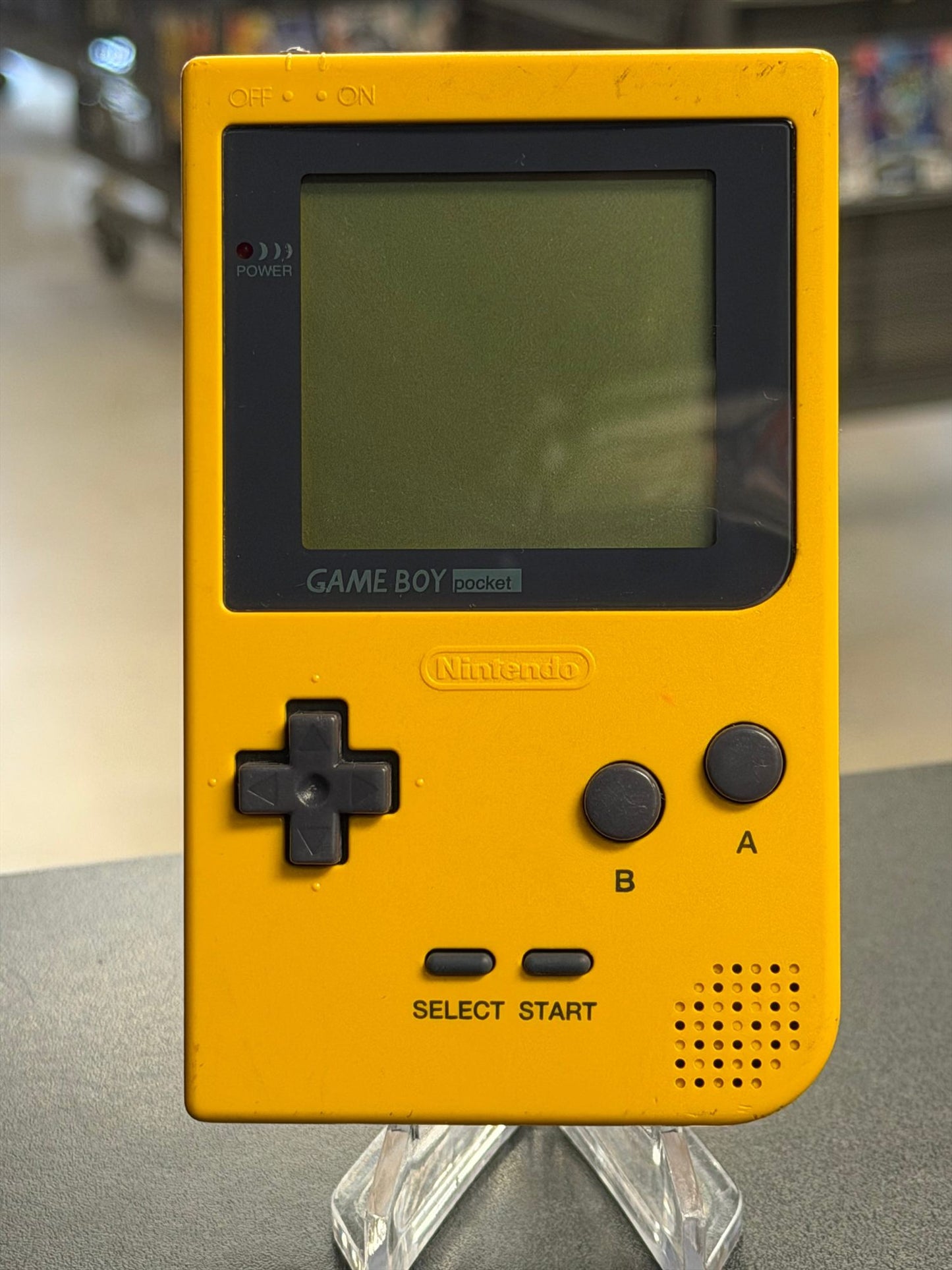 Yellow Game Boy Pocket - Console