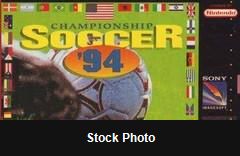 Championship Soccer '94 - Super Nintendo