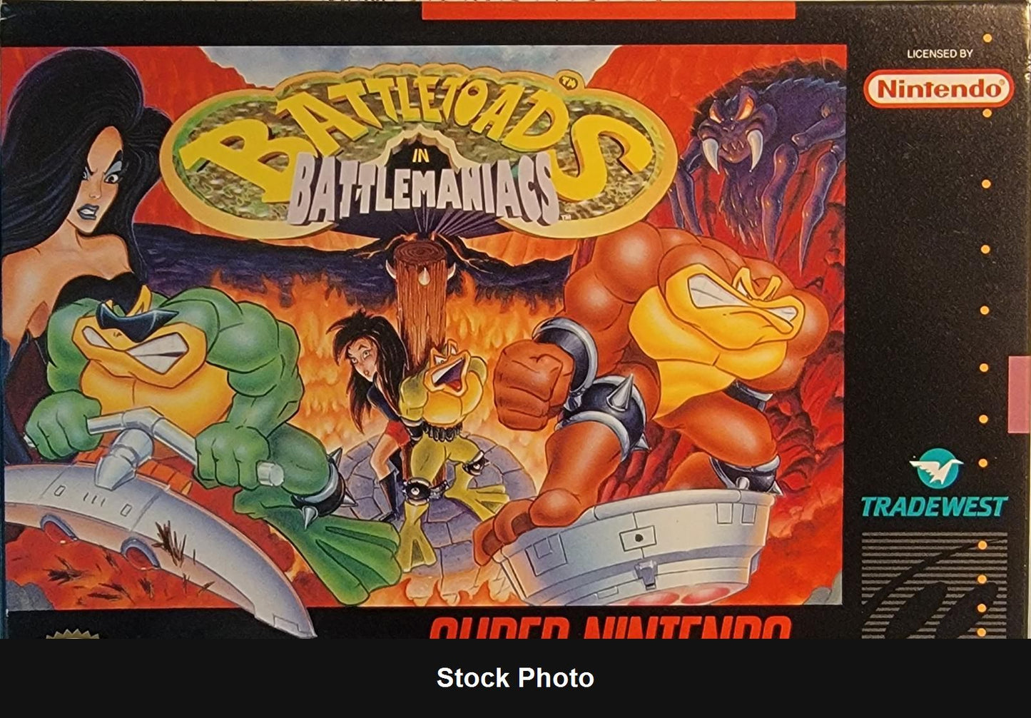 Battletoads In Battlemaniacs - Super Nintendo